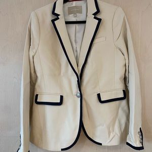 Banana Republic White Blazer